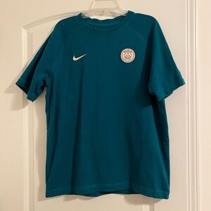 Nike Teal PSG Crew Neck Shirt
